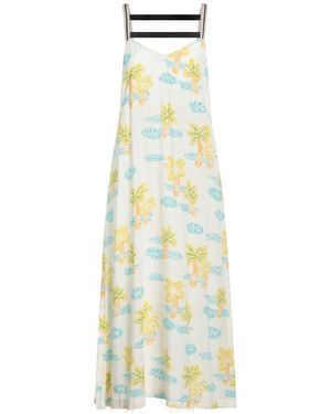 Palm Angels Vestito Midi - Bianco