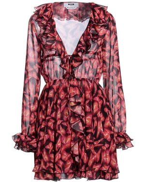 MSGM Mini Dress - Red