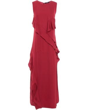 SEVENTY VENEZIA Midi Dress Viscose - Red