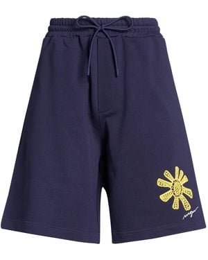 MSGM Shorts E Bermuda - Blu