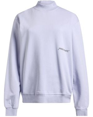 hinnominate Lilac Sweatshirt Cotton - Blue