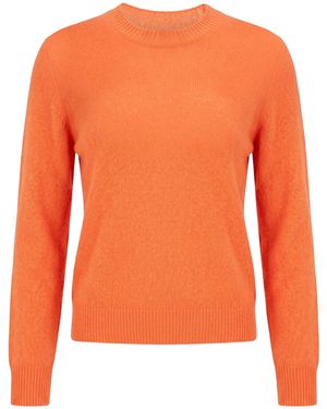 Roberto Collina Sweater Cashmere, Silk, Polyester - Orange