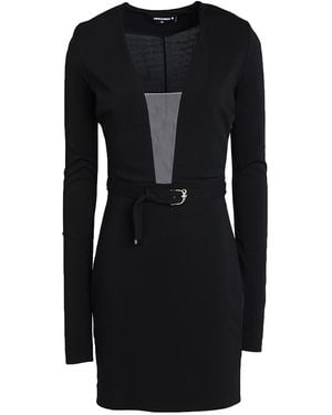 DSquared² Mini Dress Viscose, Elastane - Black