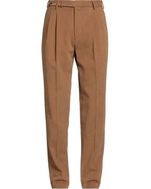 PT Torino Khaki Trousers Cotton - Brown