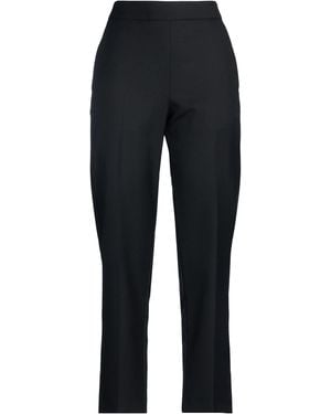 Agnona Pants Wool - Blue
