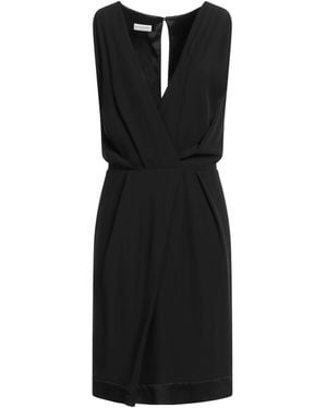 Dries Van Noten Midi-Kleid - Schwarz