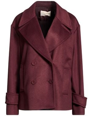 Kaos Coat Polyester, Viscose - Red
