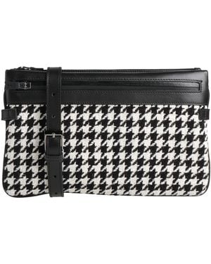 Herno Laminar -- Cross-Body Bag Calfskin, Polyamide - Black