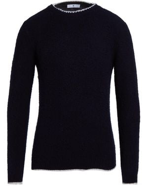 PT Torino Midnight Sweater Virgin Wool, Cashmere - Blue