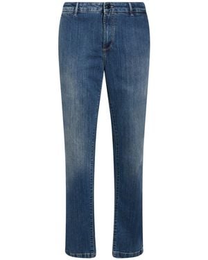 Camouflage AR and J. Jeans Cotton, Elastane - Blue