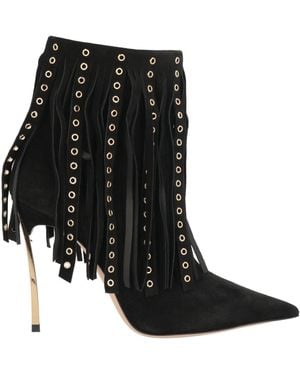Casadei Ankle Boots Leather - Black