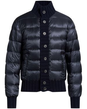 Herno Midnight Puffer Polyamide, Wool - Blue