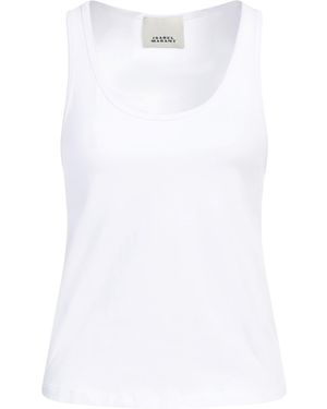 Isabel Marant Tank Top Organic Cotton - White