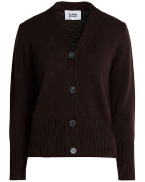 Alpha Studio Cardigan - Black