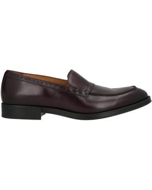 Testoni Loafers Leather - Gray