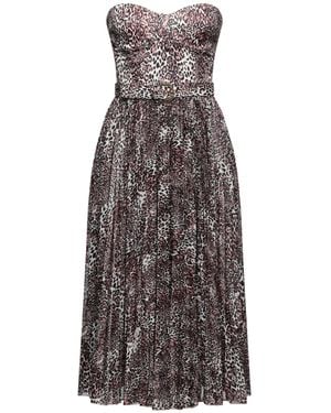 Elisabetta Franchi Midi Dress - Black