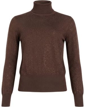No Secrets Turtleneck - Brown