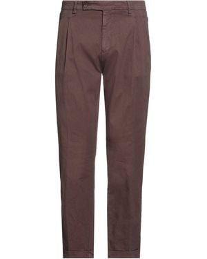 Berwich Tascamerica By Pants Cotton, Elastane - Brown