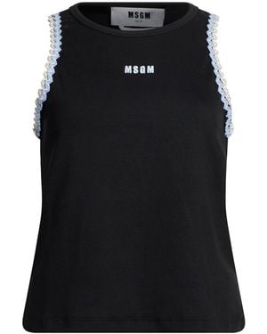 MSGM Tank Top - Black