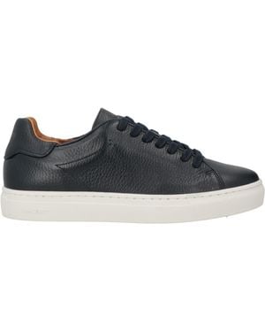 Hackett Midnight Trainers Leather - Black