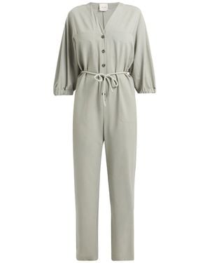 Alysi Jumpsuit Virgin Wool, Elastane - Gray