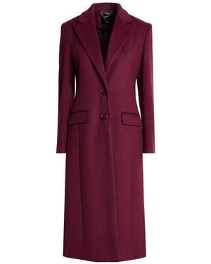 Relish Coat Polyester, Viscose - Purple