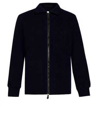 Isaia Cardigan - Blue