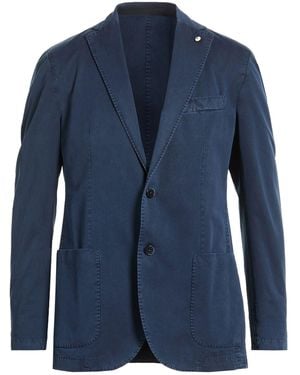 L.B.M. 1911 Blazer Cotton, Silk - Blue