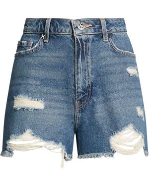 Richmond X Denim Shorts Cotton - Blue