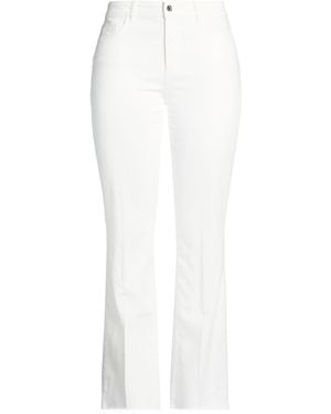 Liu Jo Trousers Cotton, Elastane - White