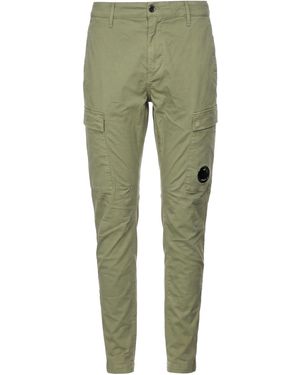 C.P. Company Trousers Cotton, Elastane - Green