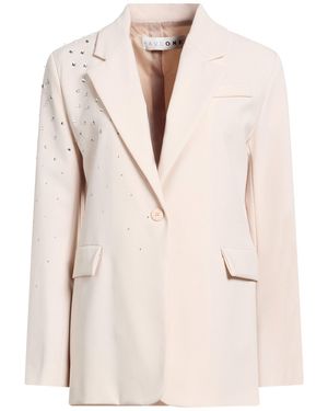 Haveone Blazer Polyester, Rayon, Elastane - Natural