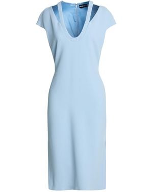 David Koma Sky Midi Dress Viscose, Polyamide, Elastane - Blue