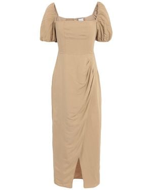 & Other Stories Midi Dress - Natural
