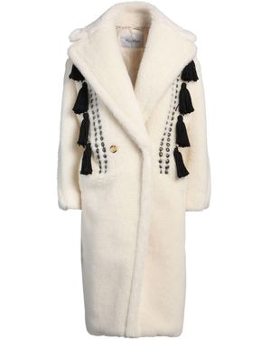 Max Mara Shearling- & Kunstfell - Natur