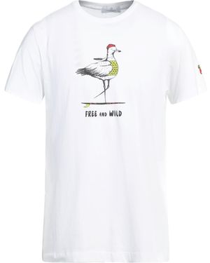 Cooperativa Pescatori Posillipo T-Shirt Cotton, Elastane - White