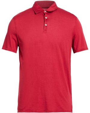 Fedeli Polo Shirts - Red