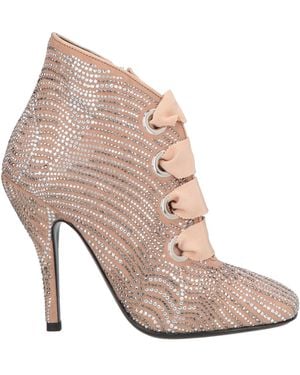 Ermanno Scervino Ankle Boots - Pink