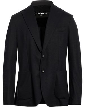 Circolo 1901 Blazer Virgin Wool, Cashmere - Black