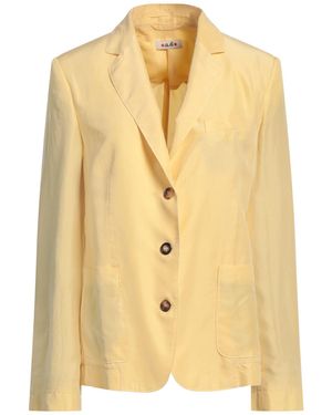 A.b Pastel Blazer Silk - Yellow