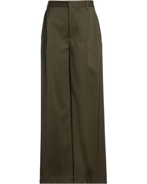 DARKPARK Military Trousers Wool, Elastane - Green