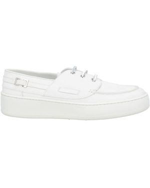 Sergio Rossi Off Loafers Leather - White