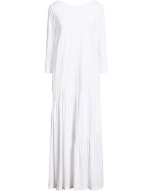 Alpha Studio Maxi-Kleid - Weiß