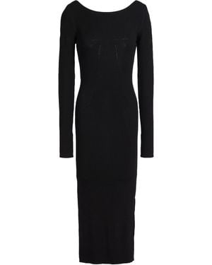 Patrizia Pepe Midi Dress - Black