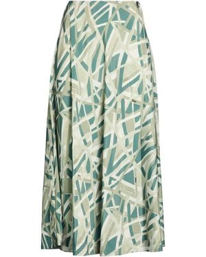 Herno Midi Skirt Polyester - Green