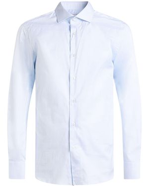 Caruso Shirt Cotton - Blue