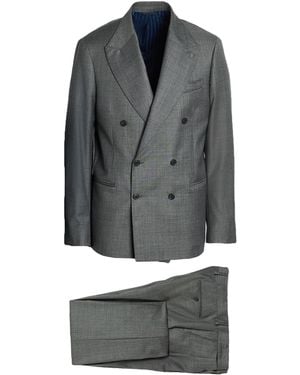 Mp Massimo Piombo Suit Virgin Wool - Gray
