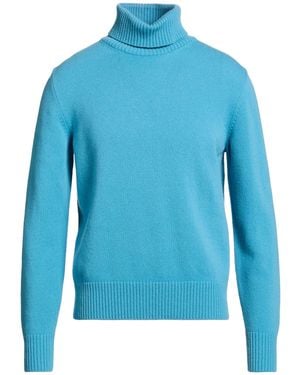 Herno Rollkragenpullover - Blau