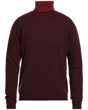 Fred Mello Rollkragenpullover - Rot