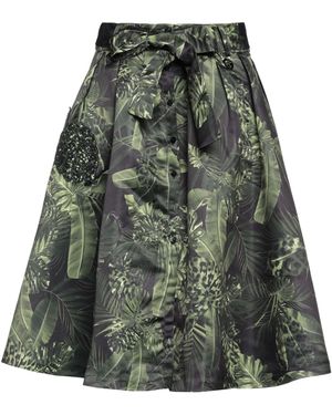 Gaelle Paris Midi Skirt - Green